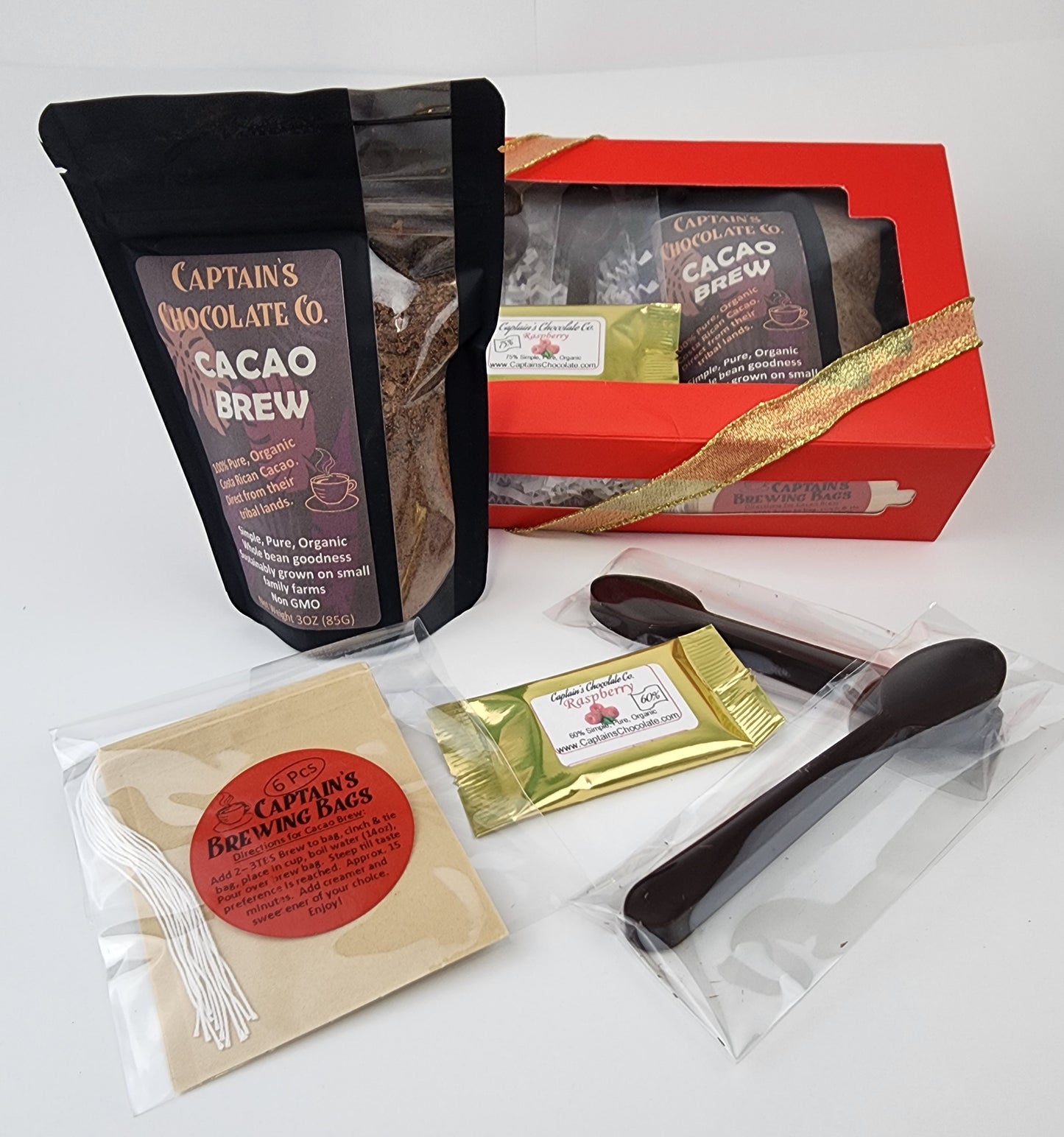 
                  
                    Cacao Brew and Chocolate Spoon Gift Set
                  
                